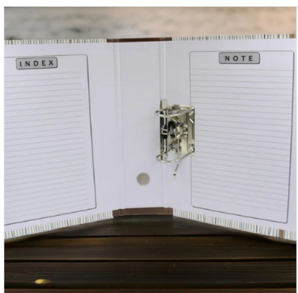 Lever Arch File Organizer – A4 Document Storage | DeoDap