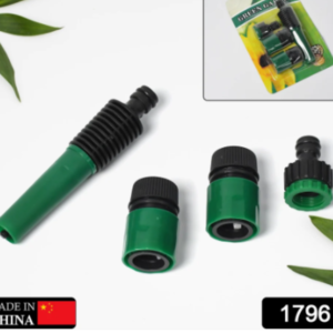 Garden Hose Nozzle Set – 4-Piece Durable Plastic | Grow Garden Tools