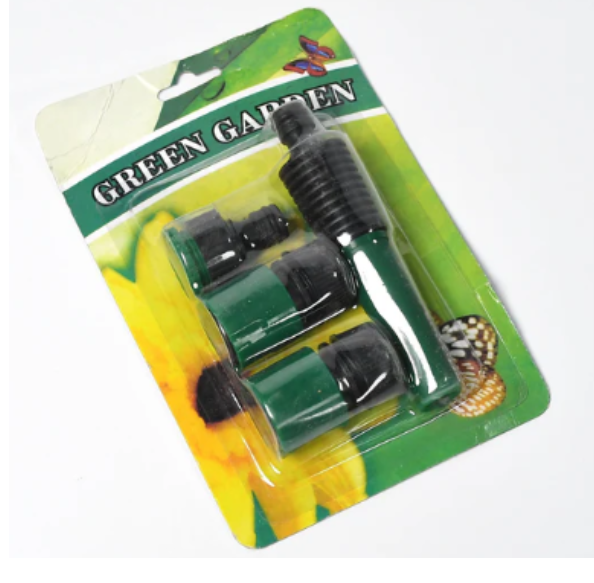 Garden Hose Nozzle Set – 4-Piece Durable Plastic | Grow Garden Tools - Image 4