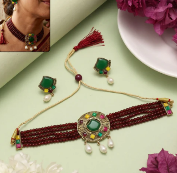 Beaded Choker