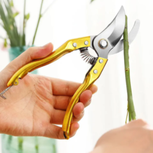 Garden Shears – Ultra Sharp Pruning Scissors for Plants | Velvet Wipe