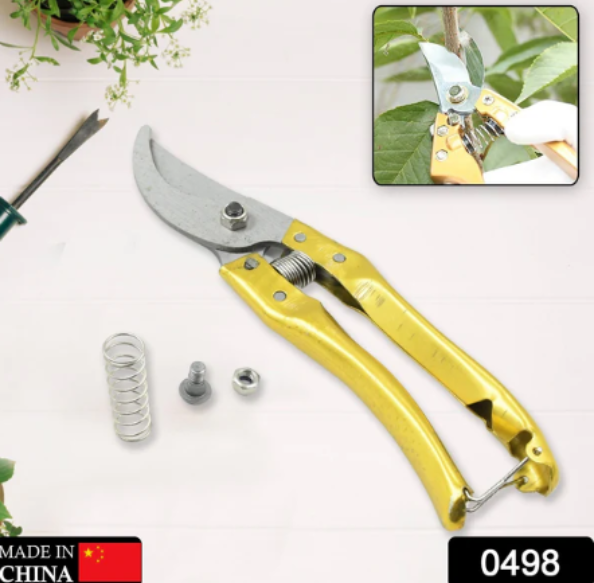 Garden Shears – Ultra Sharp Pruning Scissors for Plants | Velvet Wipe - Image 2