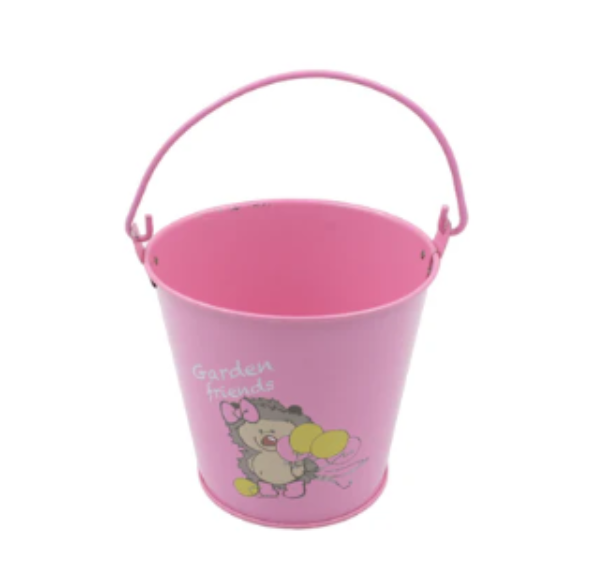 Metal Planter Bucket – Galvanized Decor & Plant Pot, 14cm | Styleva - Image 3