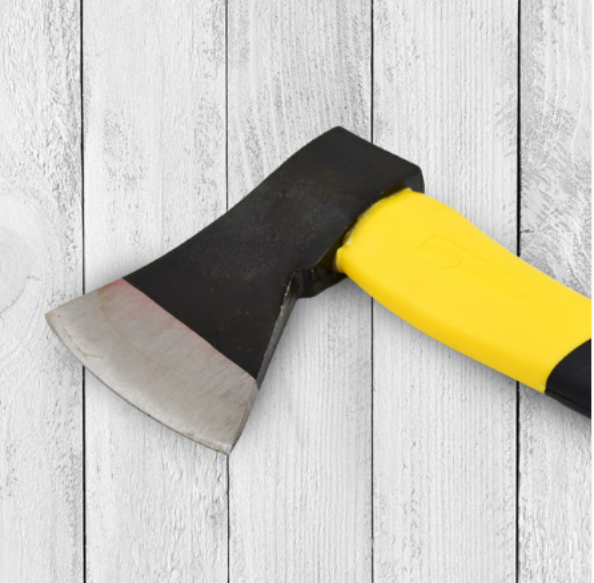 Hatchet Axe – Durable Fiberglass Handle, 537 Gm | Velvet Wipe - Image 3
