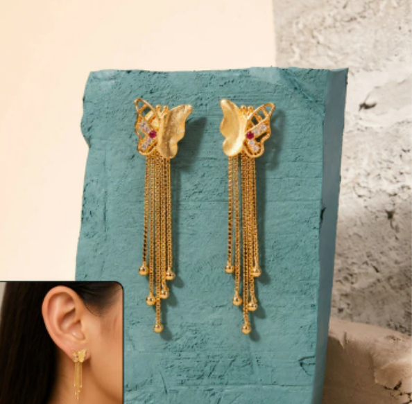Butterfly Dangle Earrings