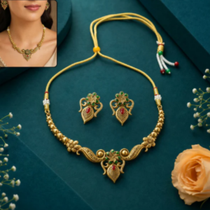 Temple Jewellery Set