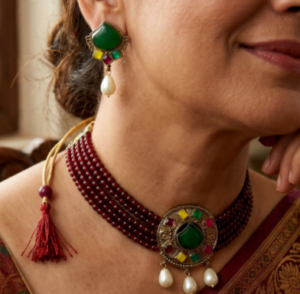 Beaded Choker