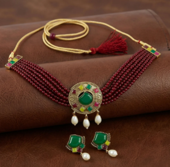 Beaded Choker