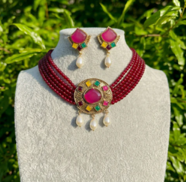 Beaded Choker