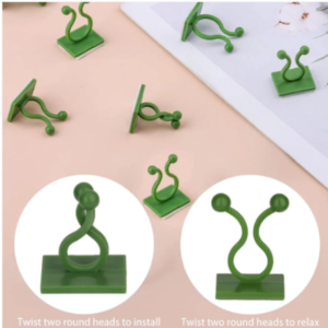 Wall Plant Clips – 30 Pcs Self-Adhesive Support