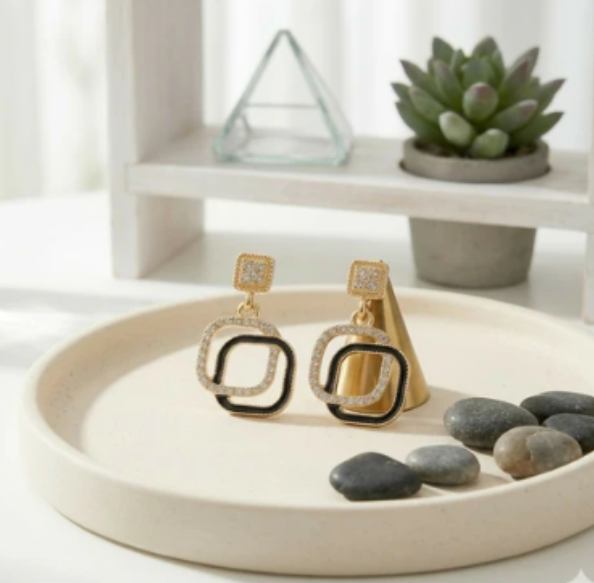 Stone Earrings