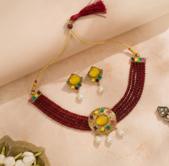 Beaded Choker