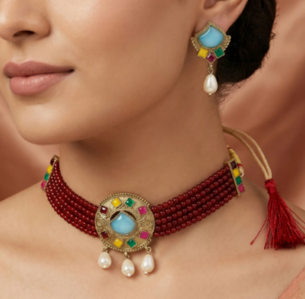 Beaded Choker