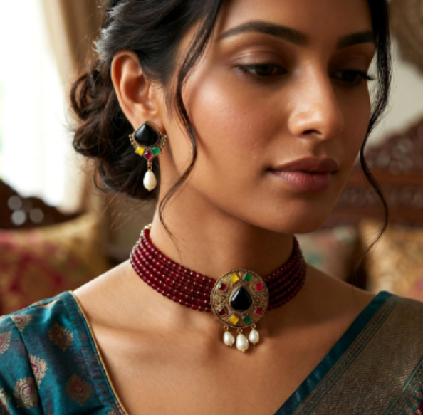 Beaded Choker