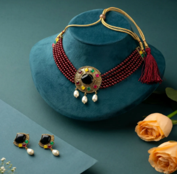 Beaded Choker