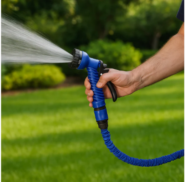 50 Ft Expandable Hose Pipe Nozzle – Garden & Car Wash | Velvet Wheels - Image 4