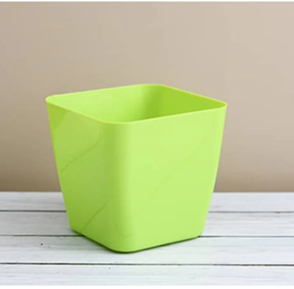 Square Flower Pots for Indoor & Outdoor Gardening