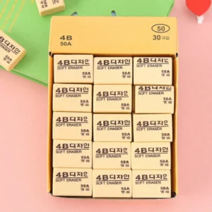 4B Erasers – Smudge-Free 30-Pack for Students