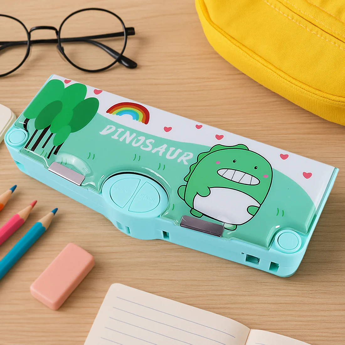 Magnetic Pencil Box – Space Theme & Multifunctional