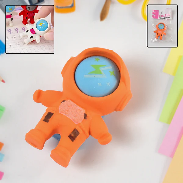 Astronaut Space Eraser – Cute Birthday Return Gift for Kids