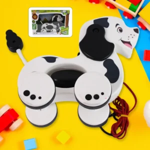 Pull Along Toddler Toy – Developmental Dog Design for Walking