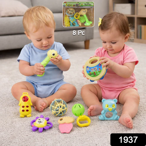 Baby Rattles Set – Safe Sensory Toys for Infants | Aditi - Image 5