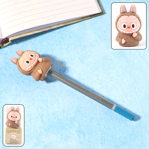Cartoon Eraser with Sharpener– Durable 2-in-1 for Kids
