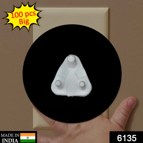Baby Safety Socket Cover – 100 Pc Outlet Plug Protector | Velva Baby - Image 2