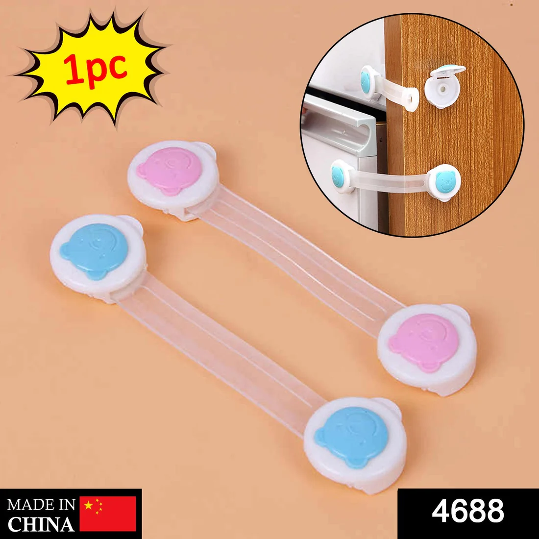 Baby Safety Strap Lock – Secure & Easy Install | Dollovia - Image 2