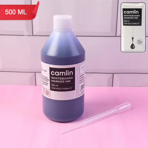 Blue Whiteboard Marker Ink – Vibrant, Smudge-Free 500ml Refill