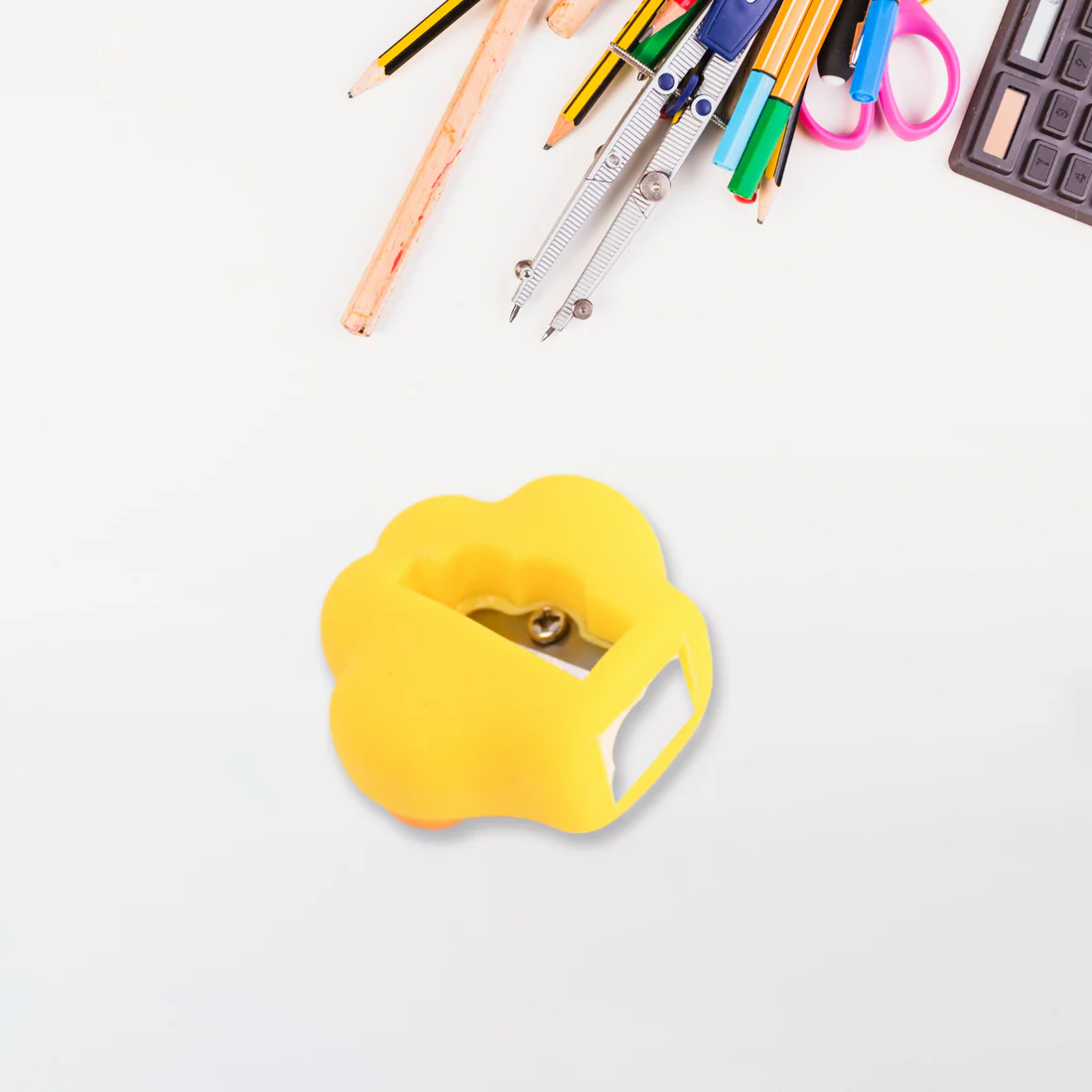 Pencil Sharpener for Kids – 2 in 1 Sharpener and Eraser Combo