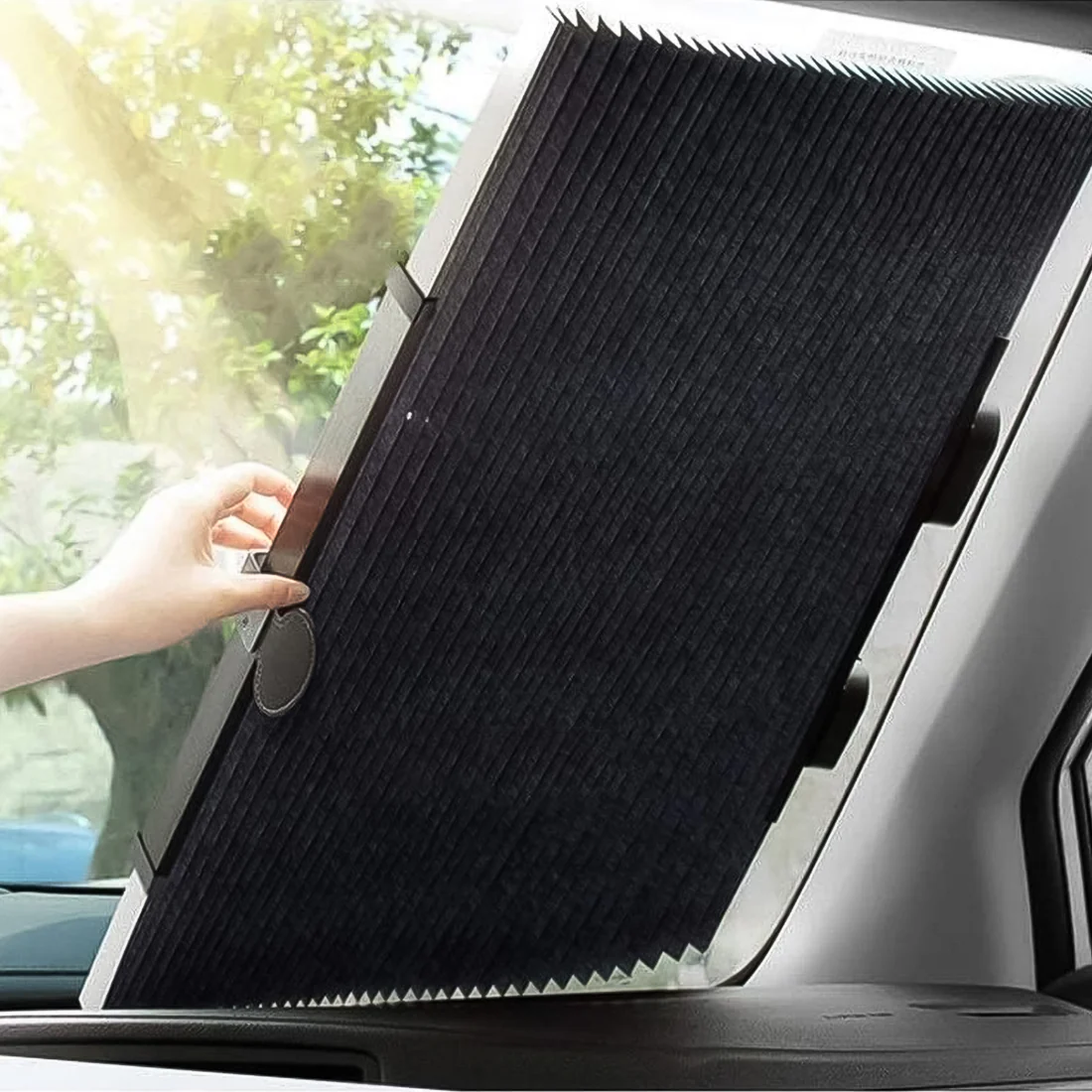 Keep your car cool and protected from the scorching Indian sun with our premium Car Windshield Sun Shade.