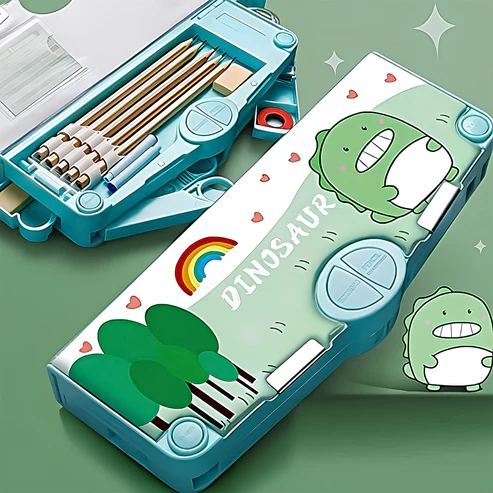 Magnetic Pencil Box – Space Theme & Multifunctional