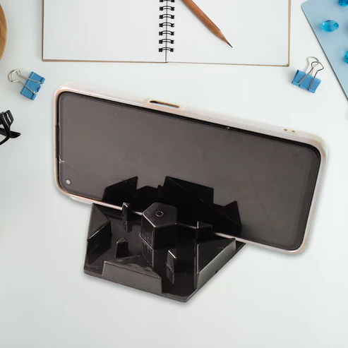 Multi-Angle Mobile Phone Stand – Hexagonal Plastic Holder 2 Pc