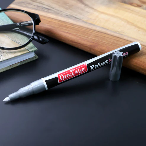 Silver Paint Marker Pen – Extra Fine Permanent Metallic Ink