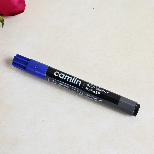 Permanent Marker Blue – Bold, Long-Lasting Ink Pack of 10