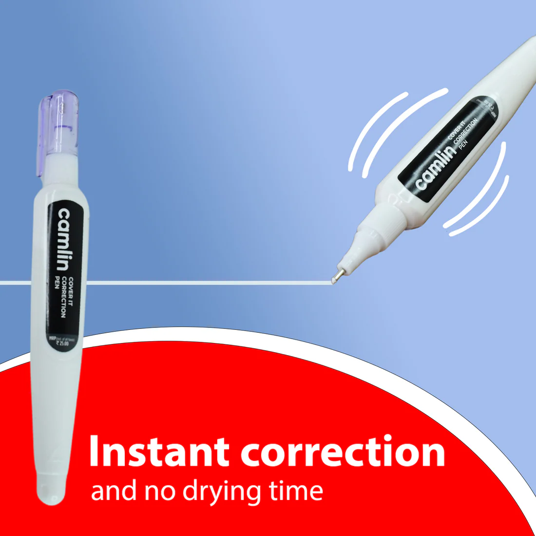 Correction Pen – Quick-Dry Precise Coverage