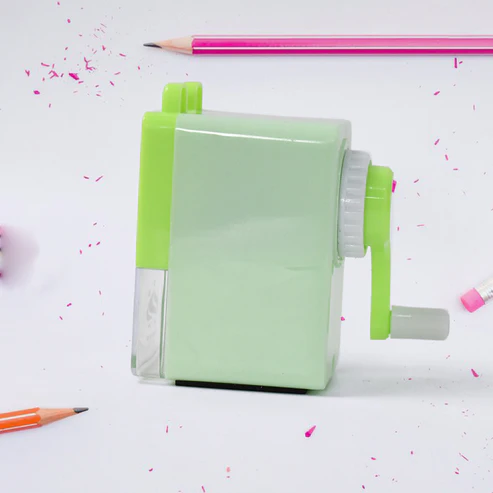 Manual Table Pencil Sharpener – Precise & Cute Design - Image 4