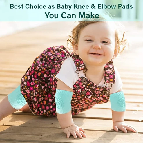 Toddler Knee Protector – Wool Knit Leg Warmer for Support - Image 4