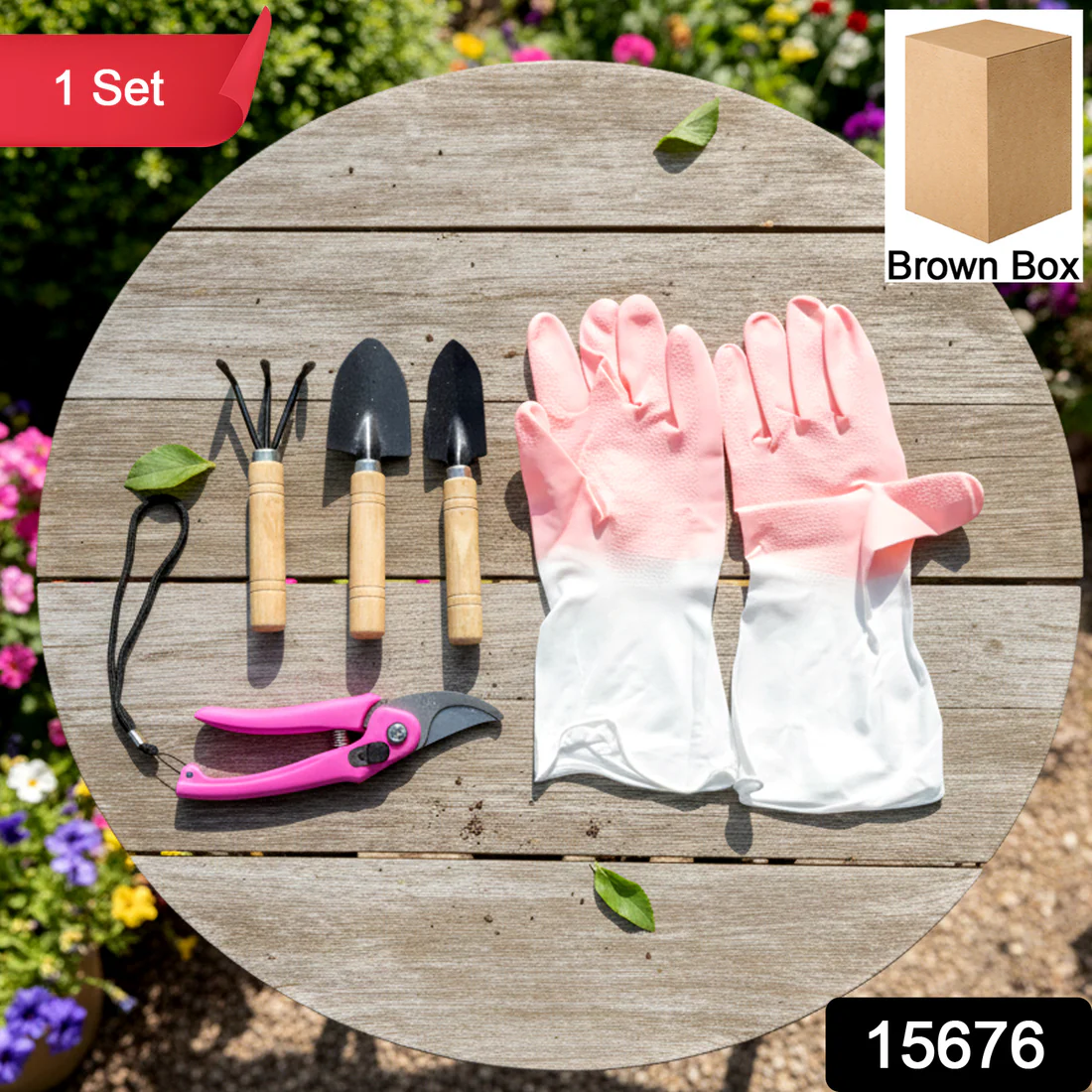 Gardening Tool Kit – Durable Multi-Purpose Set with Gloves - Image 4