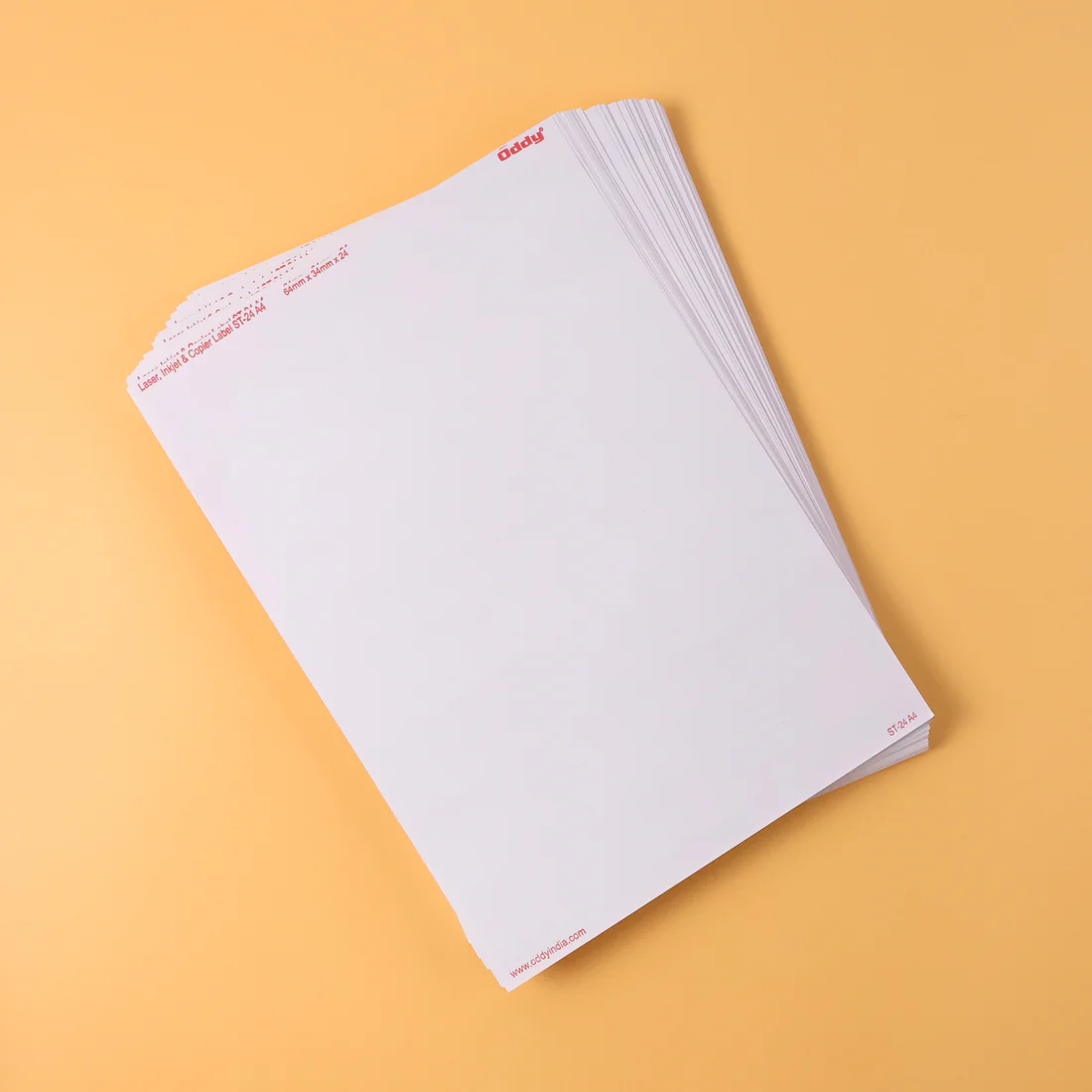 Self-Adhesive Labels A4 Sheets – 2400 Permanent Printer Stickers