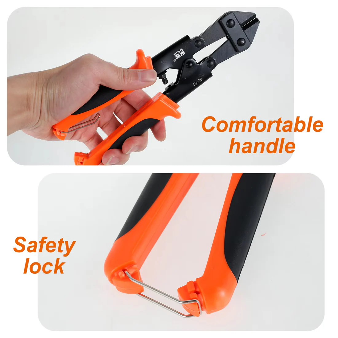 Get ready to tackle tough cutting tasks with the Mini Bolt Cutter from BoltForce, your ultimate companion for heavy-duty wire and rod breakin