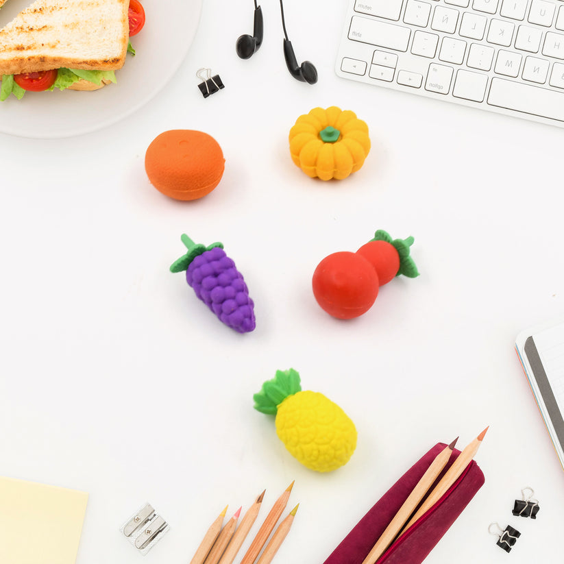 Fancy Erasers for Kids – 3D Mix Design Colorful Set - Image 4