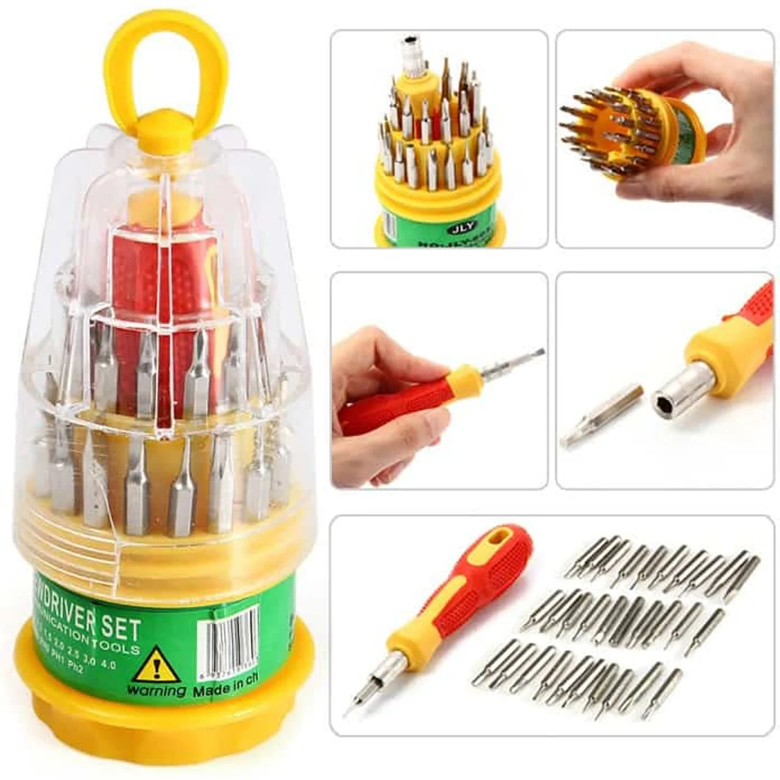 Elevate your repair game with the ultimate Precision Screwdriver Set by BoltForce, an indispensable 31-in-1 magnetic repair tool kit designed for every tech enthusiast and DIYer in India.