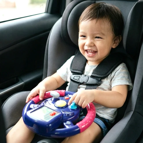 Musical Steering Wheel Toy – Interactive Sound & Light for Toddlers - Image 2