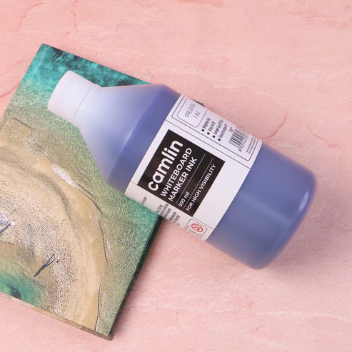 Blue Whiteboard Marker Ink – Vibrant, Smudge-Free 500ml Refill