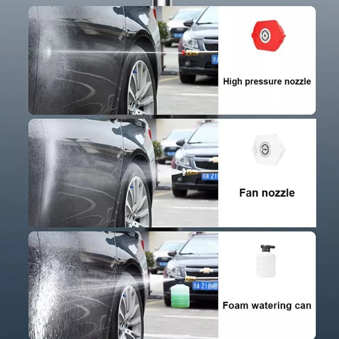 Introducing the ultimate Cordless Car Pressure Washer from Velvet Wheels, designed to make car cleaning effortless and efficient.