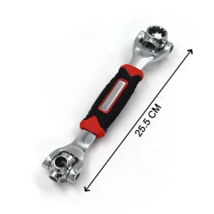 Introducing the ultimate Universal Socket Wrench from RaceVault, your all-in-one solution for tackling a myriad of repair tasks with unparalleled ease and efficiency.