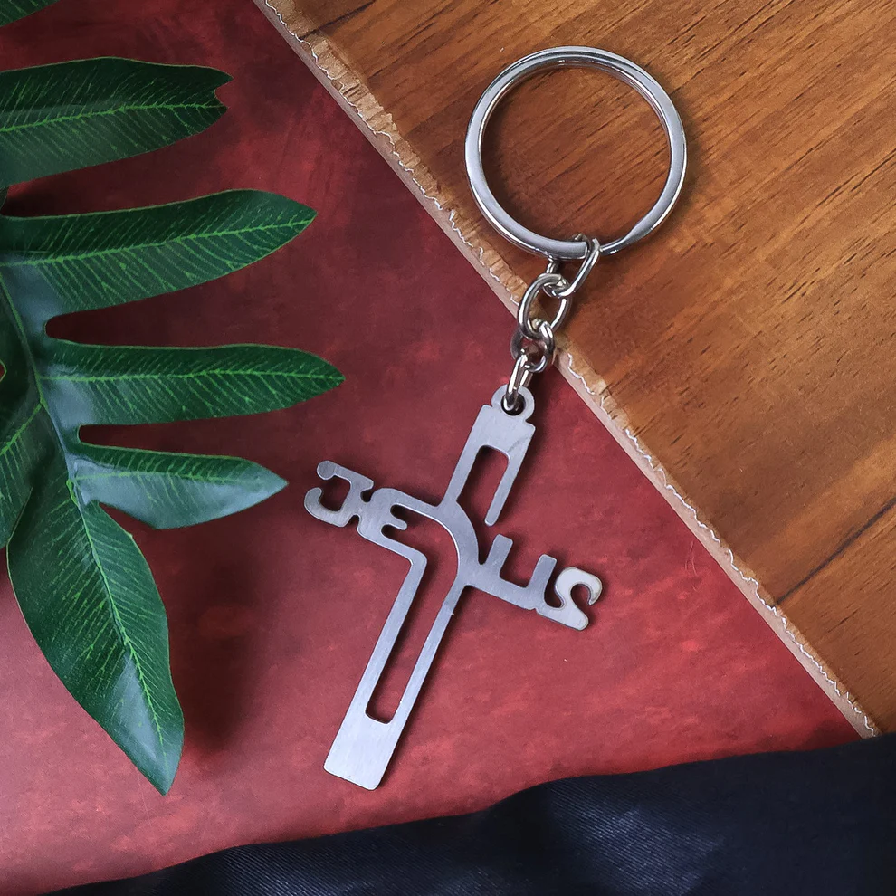Cross Keychain