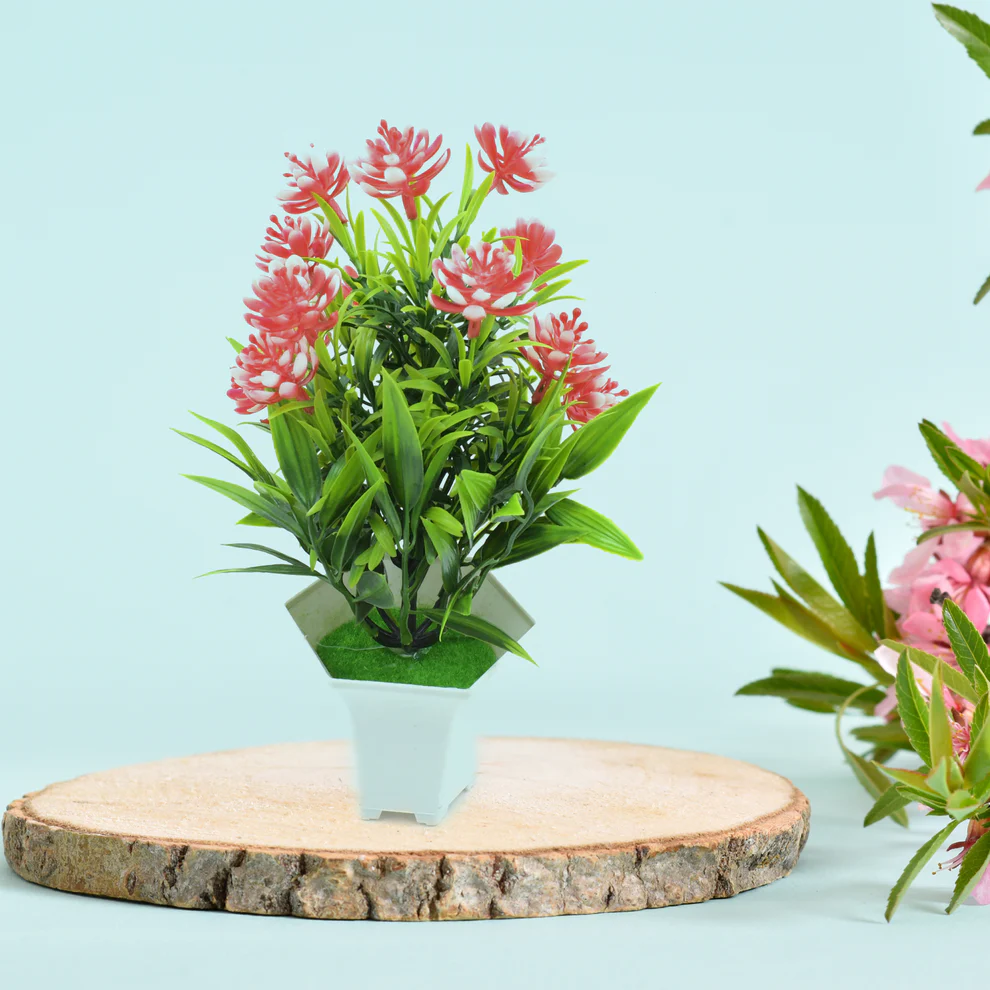 Artificial Flower Plant – Cute Pot Decor for Home | Styleva - Image 2